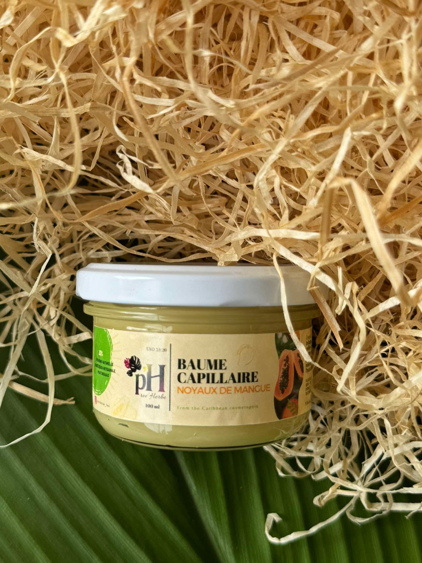 Baume capillaire au noyau de mangue